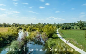 Radfahren an der Lippe © Römer-Lippe-Route Dennis Stratmann