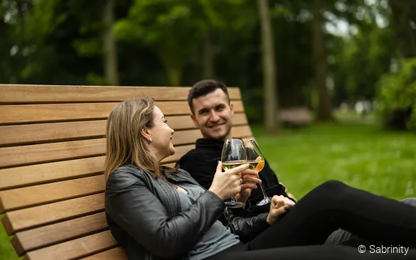 Wein im Kurpark
