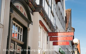 Fachwerkhäuser in der Rathausstraße