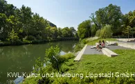 Grüner Winkel Treppe quer