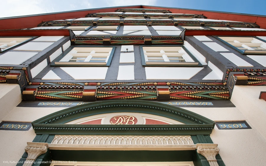 Fachwerkhäuser in der Rathausstraße