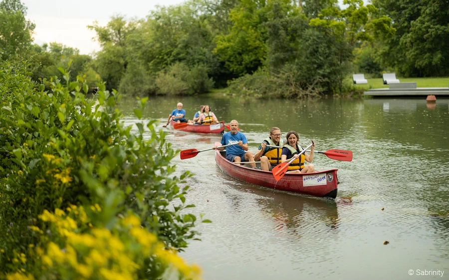 Kanu im Grünen Winkel