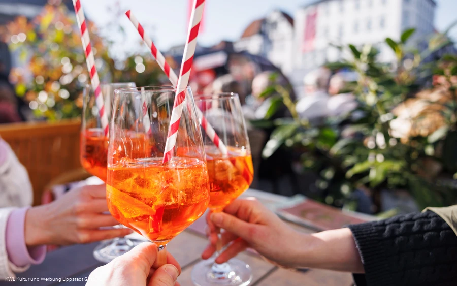Aperol auf dem Rathausplatz