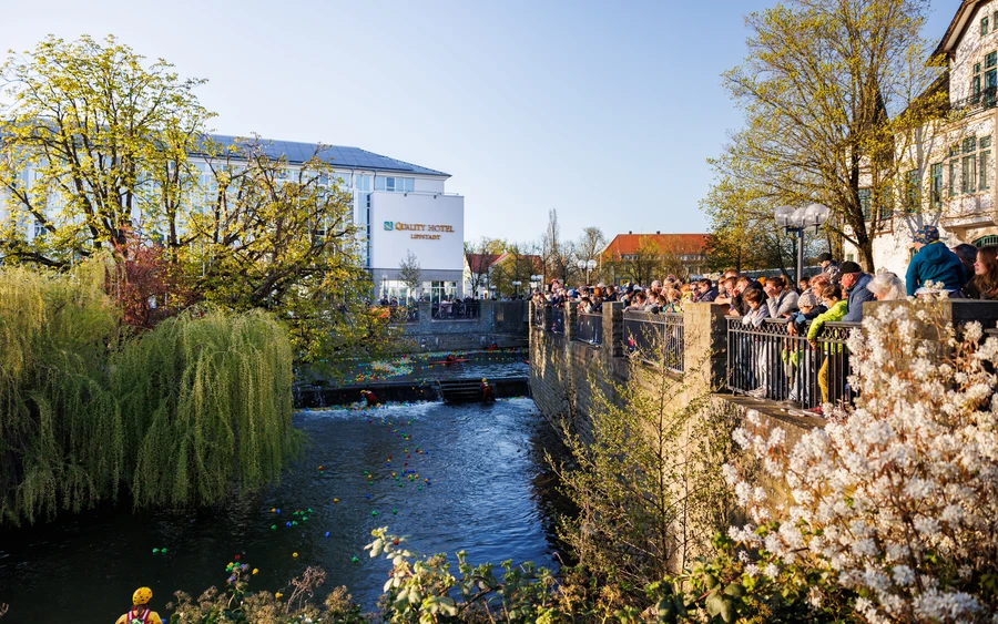 Entenangeln am Quality Hotel