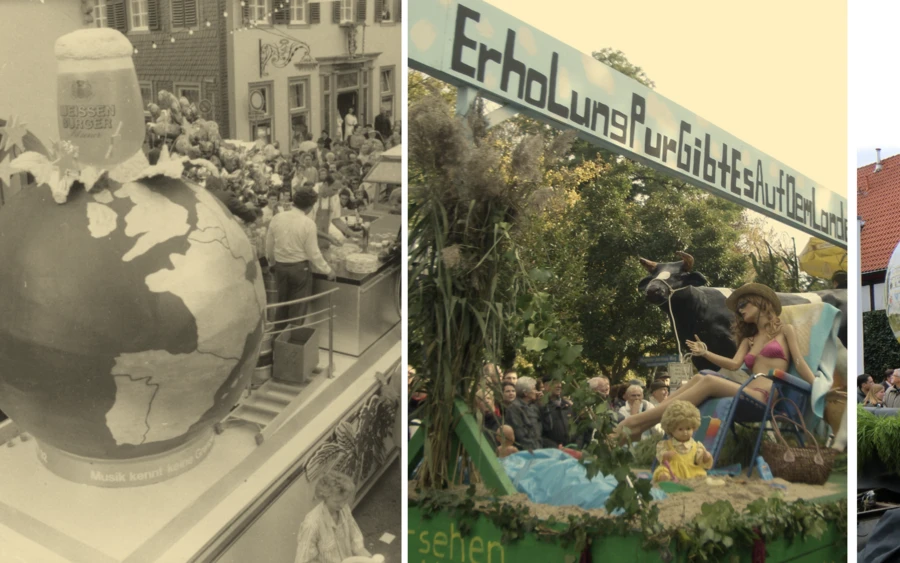 Kollage Herbstwochenumzug