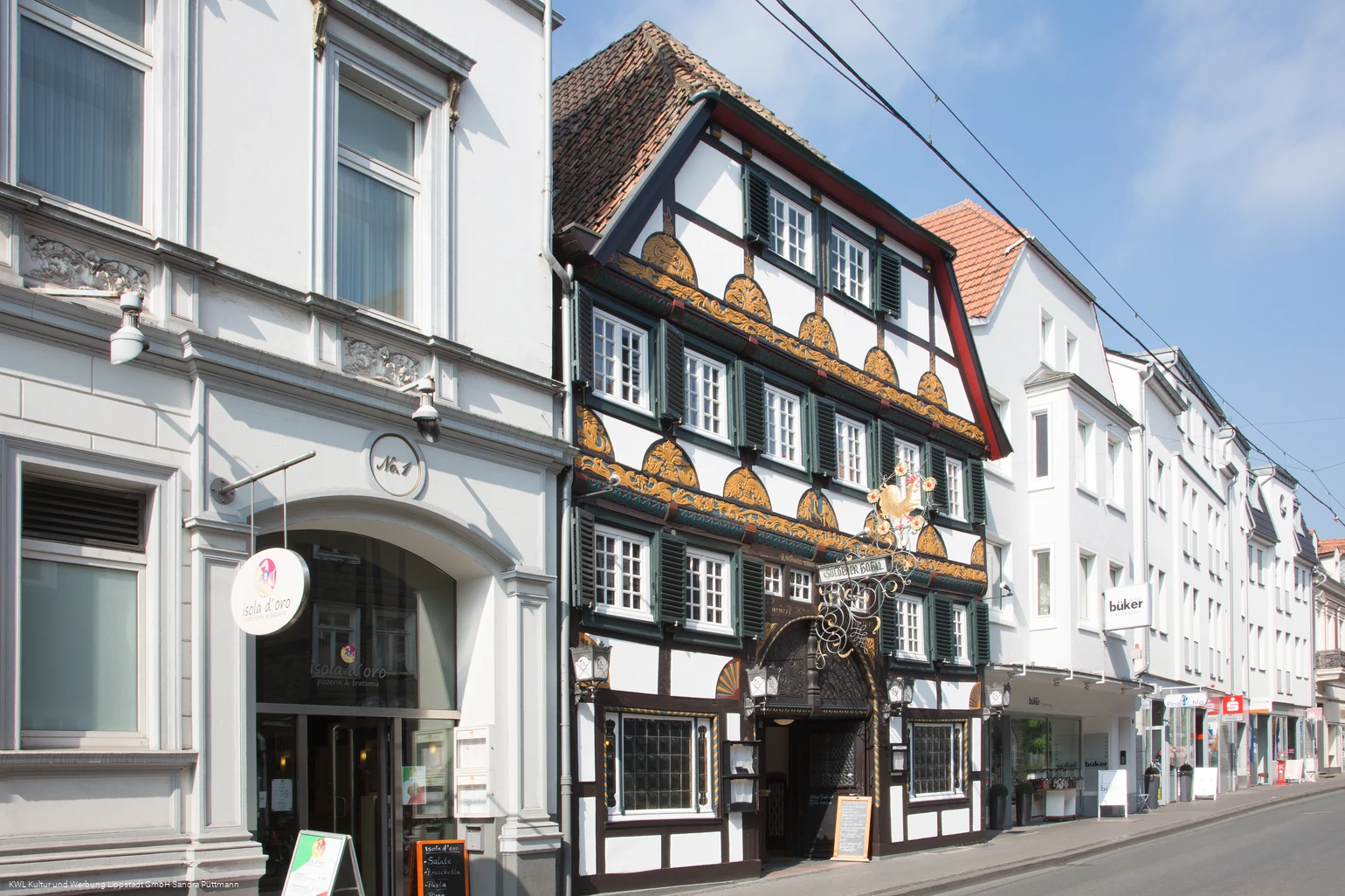 Goldener Hahn