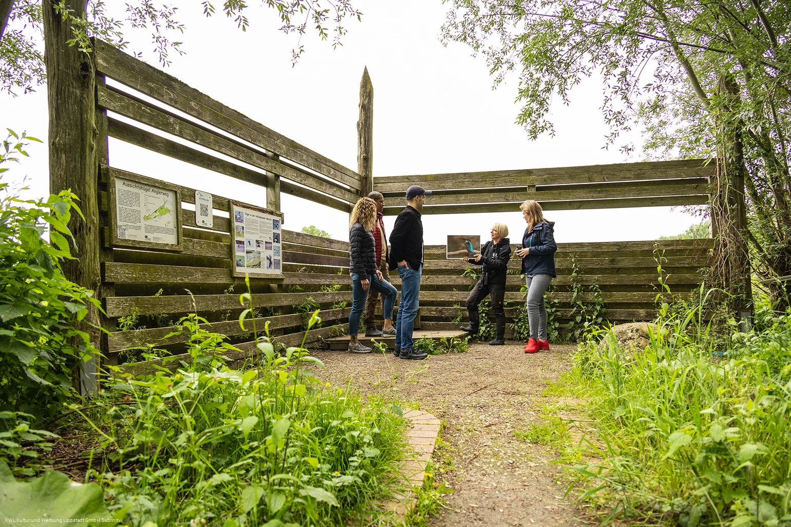 Lippeauen Aussichtspunkt Anglerweg