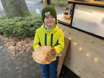 XXL-Waffeln auf dem Weihnachtsmarkt in Walibo