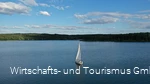 Segelboot auf dem Möhnesee