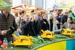 Frösche kloppen auf der Herbstwoche