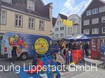 Spielmobil vom Verein "Für unsere Kinder e.V." an der Jakobikirche