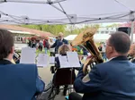Kurorchester beim Frühlingsmarkt